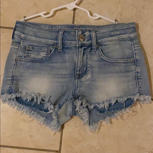American Eagle Outfitters Pants - American Eagle Distressed Jean Shorts 2